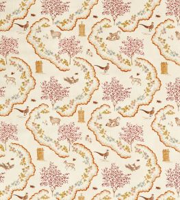 Wildflower Meadow Fabric by Sanderson Maple