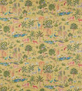 Wildwood Fabric by Jane Churchill Yellow