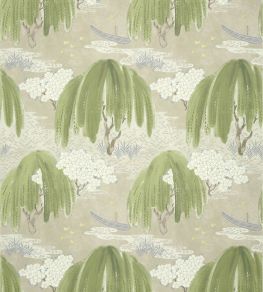 Willow Tree Wallpaper by Anna French Beige