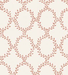 Wilma Wallpaper by Sandberg Red