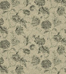 Woburn Fabric by Warwick Charcoal