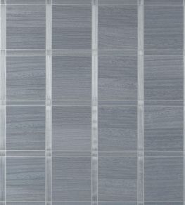 Wood Panel Wallpaper by Thibaut Cadet and Metallic Pewter
