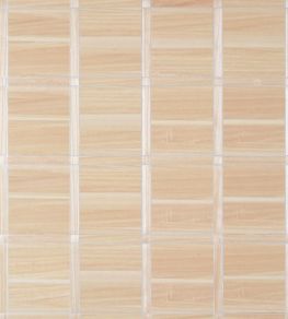Wood Panel Wallpaper by Thibaut Natural and Metallic Silver