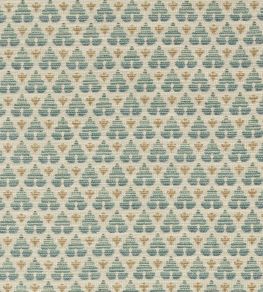 Woodberry Fabric by Colefax and Fowler Aqua