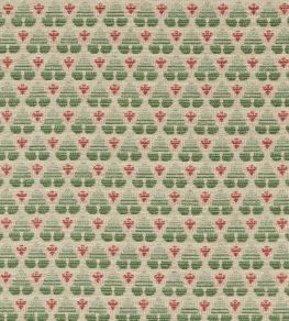 Woodberry Fabric by Colefax and Fowler Pink/Green