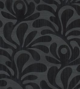 Woodblock Beetle Fern Wallpaper by Moooi Ebony
