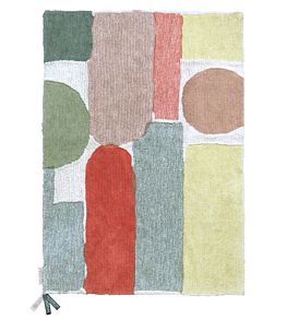 Woolable Abstract Rug by Lorena Canals Multicoloured