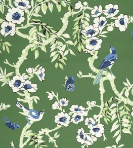Yukio Fabric by Thibaut Green
