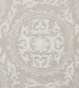 Yurt Fabric by Andrew Martin Ivory
