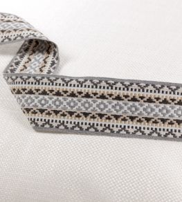 Zahara Braid Trimming by Romo Gunmetal