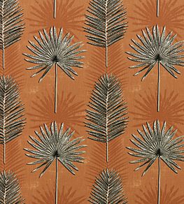 Zana Fabric by Ashley Wilde Terracotta