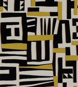 Zawaya Wallpaper by Osborne & Little Black/Ivory