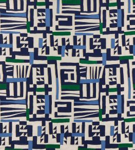 Zawaya Fabric by Osborne & Little Indigo
