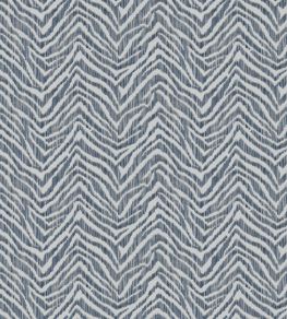 Zebra Stripe Velvet Fabric by Travers 984