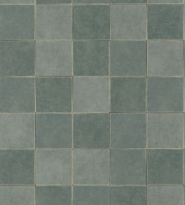Zelliges Wallpaper by Casadeco Bleu Grise