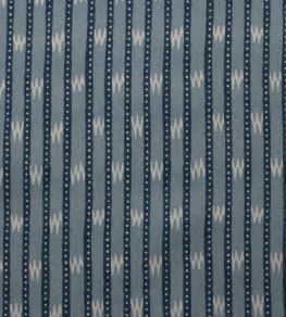 Zig Zag Fabric by Titley and Marr Denim & Aqua
