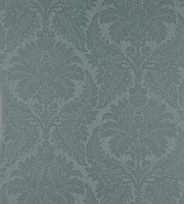 Malmaison Damask Wallpaper by Zoffany Teal