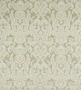 Brocatello Fabric by Zoffany Stone