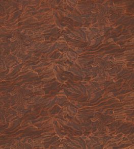 Cirrus Embroidery Fabric by Zoffany Copper