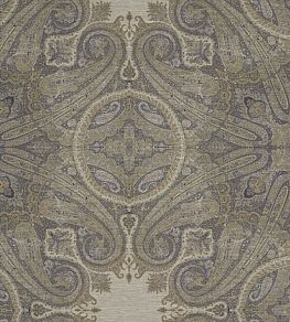 Elswick Paisley Wallpaper by Zoffany Blue Umber