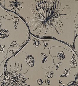 Phaedra Fabric by Zoffany Antique Bronze