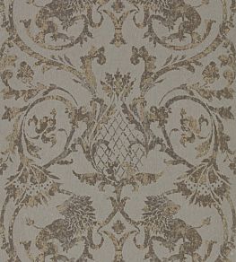 Landseer Wallpaper by Zoffany Antique Bronze