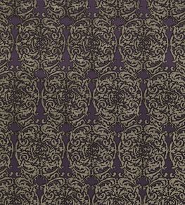 Tespi Fabric by Zoffany Amethyst/Mole