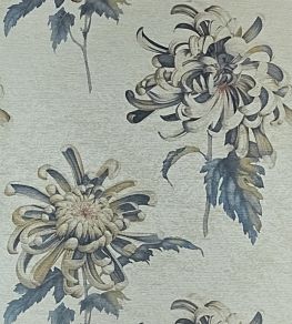 Evelyn Wallpaper by Zoffany Tigers Eye/Bluestone