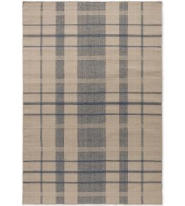 Zona Denim Check Rug by Brink & Campman Denim
