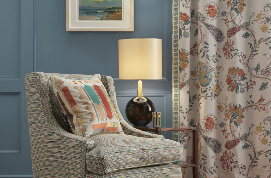 Nina Campbell Parvani Fabric Collection Jane Clayton